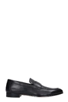 J. WILTON LOAFERS IN BLACK LEATHER,11407710