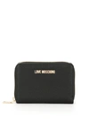 LOVE MOSCHINO LOGO PLAQUE WALLET