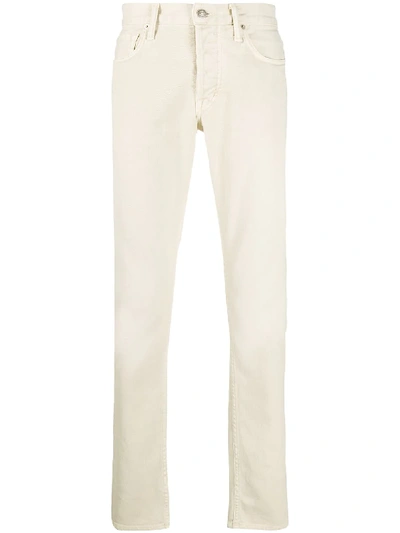 Tom Ford Slim-fit Jeans In Neutrals