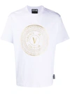 VERSACE JEANS COUTURE LOGO PRINT T-SHIRT