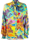 VERSACE JEANS COUTURE BAROQUE PRINT SHIRT