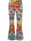 VERSACE JEANS COUTURE CHAIN PRINT TROUSERS
