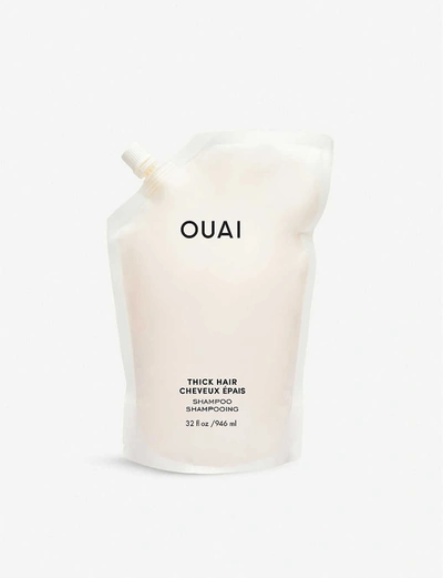 Ouai Thick Hair Shampoo Refill (946ml) In N,a