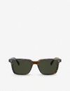 OLIVER PEOPLES OLIVER PEOPLES MEN'S BROWN OV5419SU LACHMAN SUN ACETATE GLASS SQUARE-FRAME SUNGLASSES,27724631