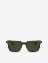 Oliver Peoples Mens Brown Ov5419su Lachman Sun Acetate Glass Square-frame Sunglasses In Brown