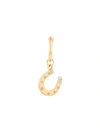 True Rocks Horseshoe Hoop Earring In Gold