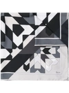 PORTS 1961 ABSTRACT-PRINT SCARF