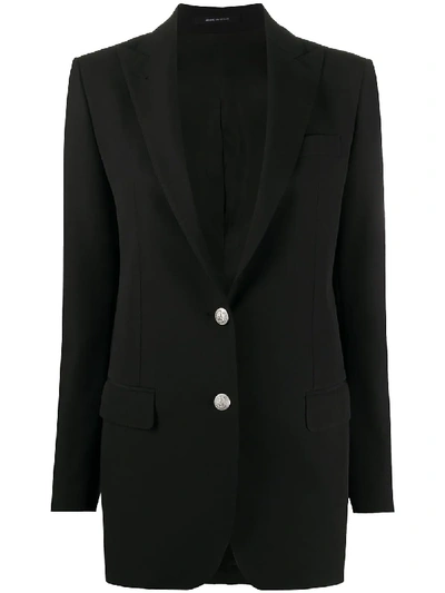 Tagliatore Bertha Single-breasted Blazer In Black