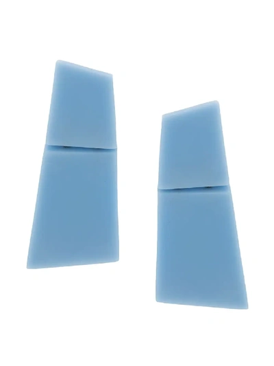 Monies 'lecce' Ohrclips In Blue