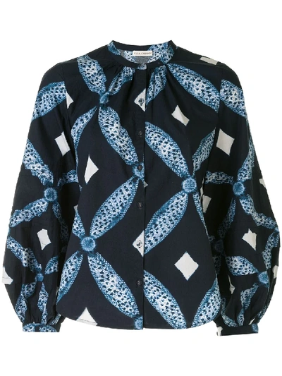 Ulla Johnson Graphic-print Tunic In Blue