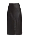 CO Leather Pencil Skirt