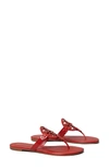 Tory Burch Miller Flip Flop In Poinsettia