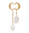 CHLOÉ PEARL DROP EARRINGS,15495886