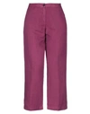 Massimo Alba Pants In Garnet