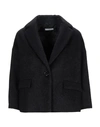 Circolo 1901 Coat In Black