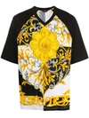 VERSACE BAROQUE PRINT RAGLAN T-SHIRT