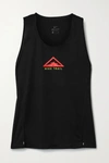 NIKE CITY SLEEK PRINTED DRI-FIT TANK