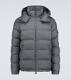 Moncler Montgenevre Down-filled Jacket In Grey