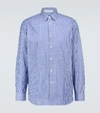JW ANDERSON RELAXED ANCHOR APPLIQUÉ SHIRT,P00487388