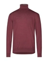 Daniele Fiesoli Turtleneck In Maroon