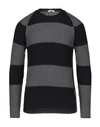 Paolo Pecora Sweaters In Dark Blue