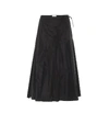 MONCLER HIGH-RISE MIDI SKIRT,P00486161