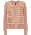 MONCLER DOWN AND WOOL JACKET,P00486203
