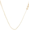 Sophie Bille Brahe Petite Peggy 14ct Yellow-gold And Freshwater Pearl Necklace In White