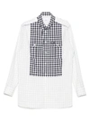 BURBERRY BURBERRY CONTRASTING CHECKED SHIRT