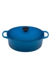 Le Creuset Signature 6 3/4 Quart Oval Enamel Cast Iron French/dutch Oven In Marseille