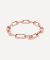 Monica Vinader Rose Gold Plated Vermeil Silver Alta Capture Charm Bracelet In Rose Gold Vermeil
