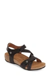 Taos 'trulie' Wedge Sandal In Black