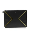 GIVENCHY GIVENCHY CONTRAST DETAIL CLUTCH BAG