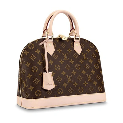 Louis Vuitton Alma Pm In Brown