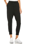 Nili Lotan Nolan Sweatpant In Washed Black