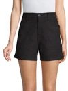 RTA VENDETTA HIGH-RISE SHORTS,0400012625899