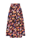 REBECCA VALLANCE Cintia Linen-Blend Skirt