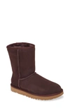 Ugg Classic Ii Genuine Shearling Lined Short Boot In Fudge Suede