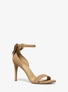 Michael Kors Beverly Butterfly Applique Suede Sandal In Natural ModeSens