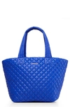 Mz Wallace Medium Metro Quilted Nylon Tote In Dazzle