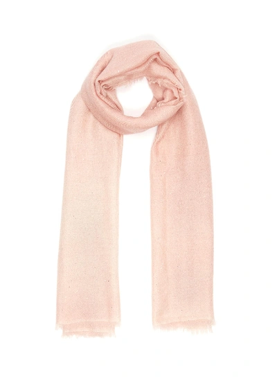 Ama Pure Starlight' Cashmere Scarf In Pink