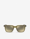OLIVER PEOPLES OLIVER PEOPLES WOMEN'S GREEN OV5419SU LACHMAN SUN ACETATE GLASS SQUARE-FRAME SUNGLASSES,27724594