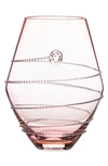 Juliska 6" Pink Amalia Vase In Pink