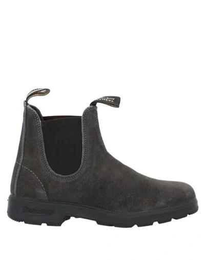 Blundstone Ankle Boots In Steel Grey