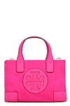 Tory Burch Ella Micro Nylon Tote Bag In Bright Pink