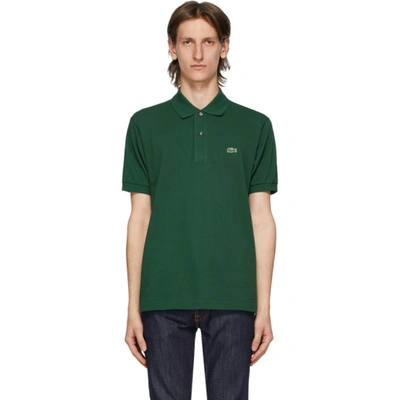 Lacoste Classic Cotton Pique Fashion Polo Shirt In Green