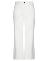 DEPARTMENT 5 DEPARTMENT 5 WOMAN PANTS WHITE SIZE 29 COTTON, ELASTANE,13466012EO 5