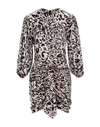 Alexandre Vauthier Short Dresses In Pink