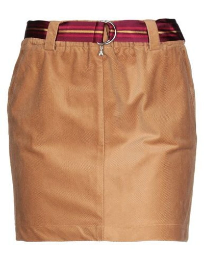 Patrizia Pepe Mini Skirts In Beige