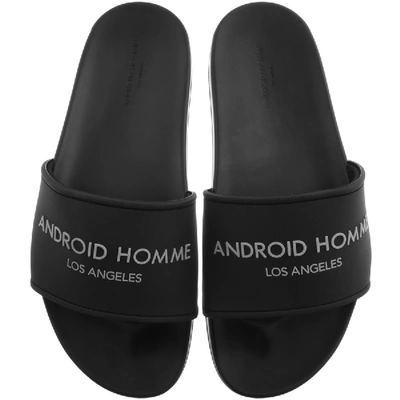 Android Homme Slide Sliders Black